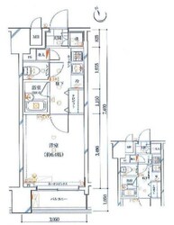 新富町駅 徒歩2分 4階の物件間取画像